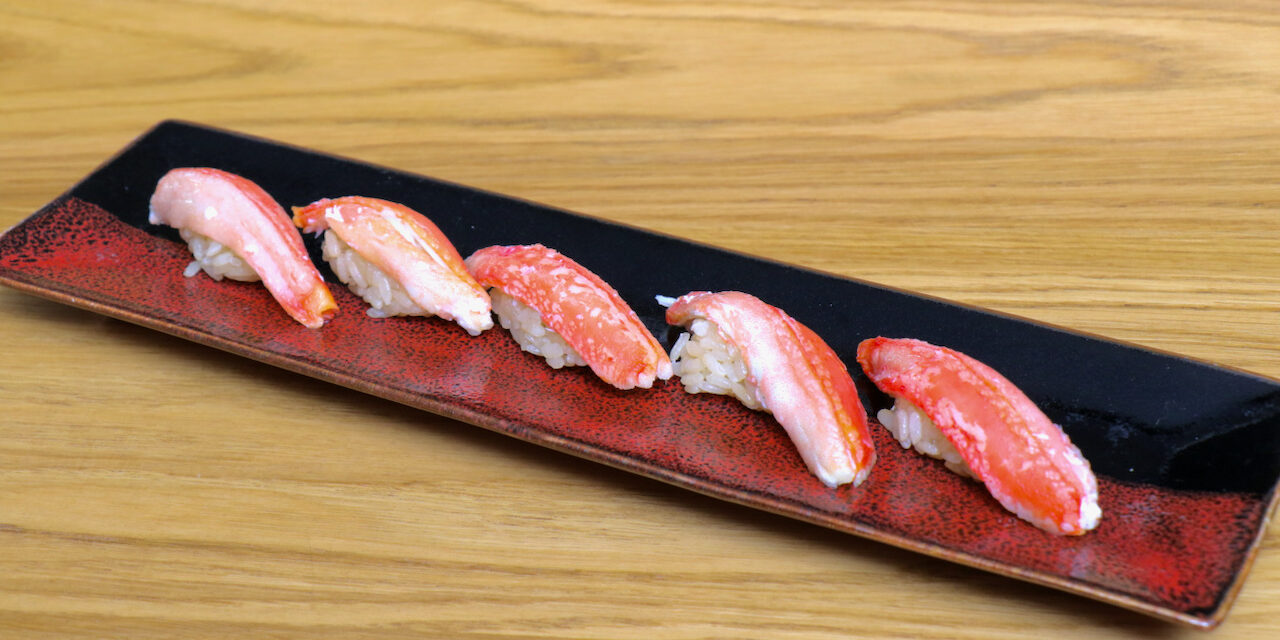 SUSHI CANGREJO DE LAS NIEVES (SNOW CRAB) – 1